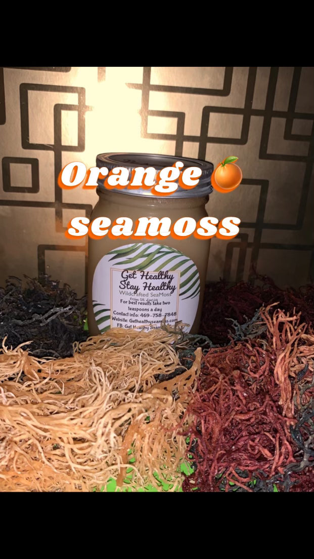 SEVERAL Fruit Flavored Seamoss Options